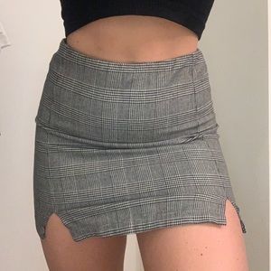 Pacsun checkered skirt
